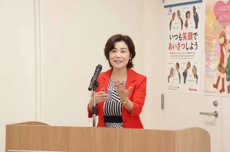2019.06.24 Held Blind Makeup seminar Supporting JAPAN CAREMAKE ASSOCIATION