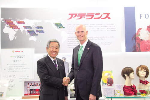 Visit by the Governor of Florida, U.S. 