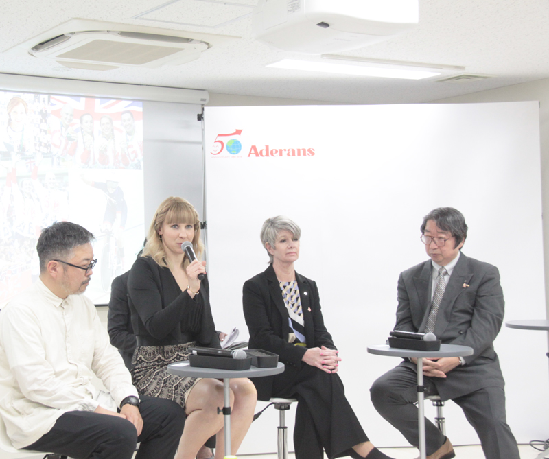 Joanna Rowsell’s visit Japan Commemorative Event