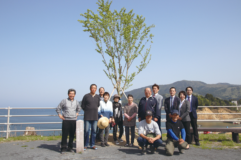 Collaboration with NPO Sakura Namiki Network