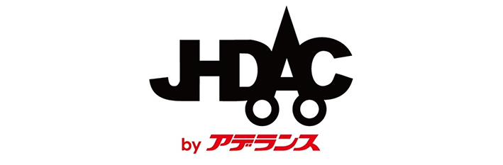 「JHDAC×アデランス」　ロゴ