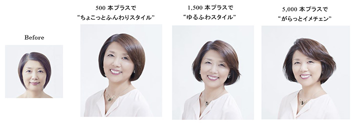 ヘアアップα