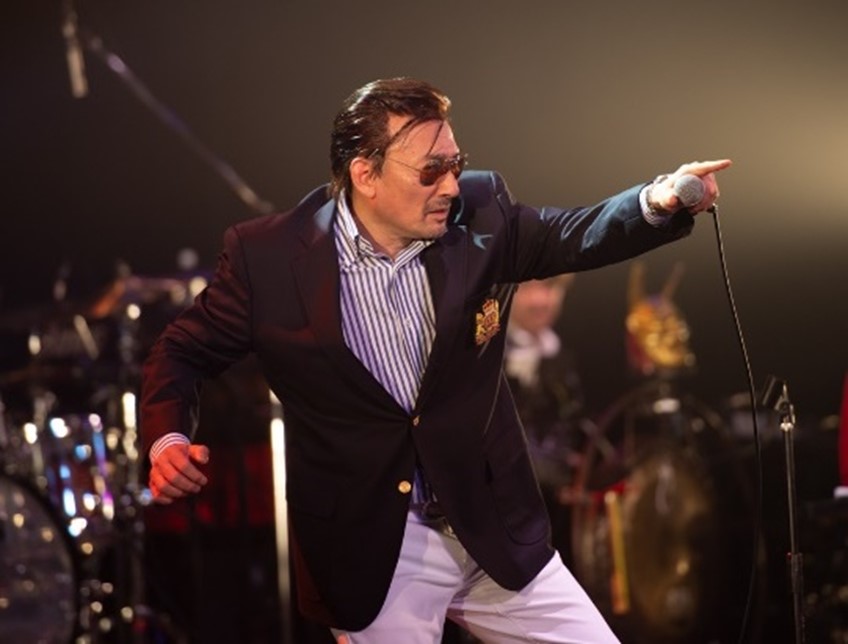 横山剣さんリーゼント