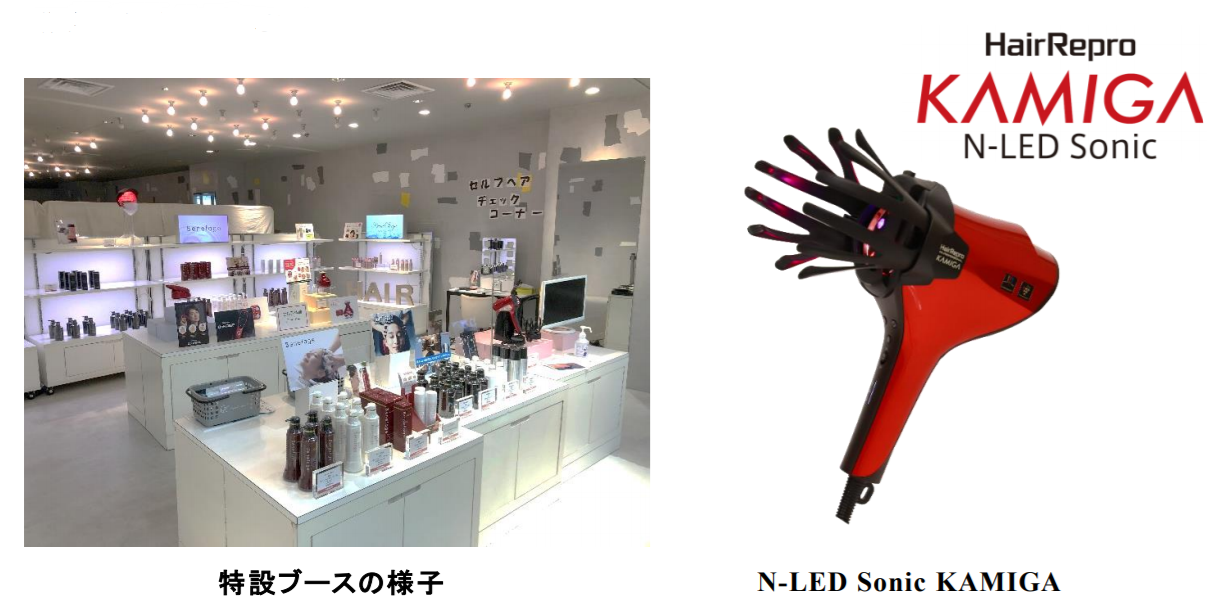 特設ブースの様子とKAMIGA