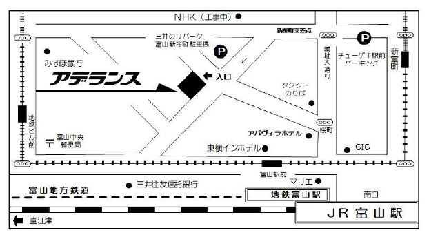 富山店地図