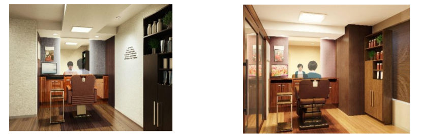 AD甲府男女ブース