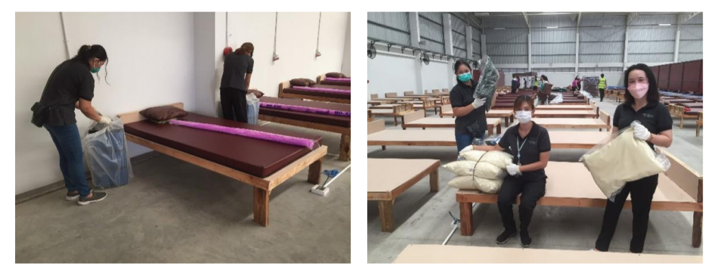 WQCでの支援の様子