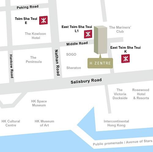 「アデランスTsim Sha Tsui（尖沙咀）」店舗概要