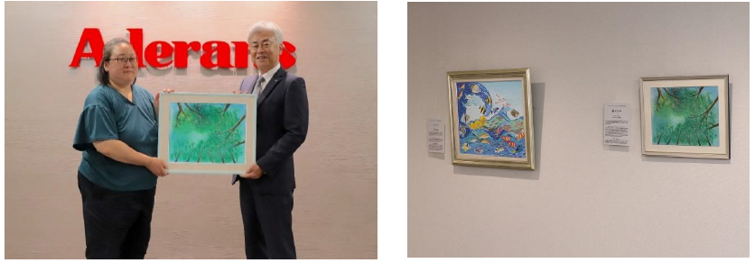 2023パラアート TOKYO 第10回国際交流展」にて「アデランス賞」受賞