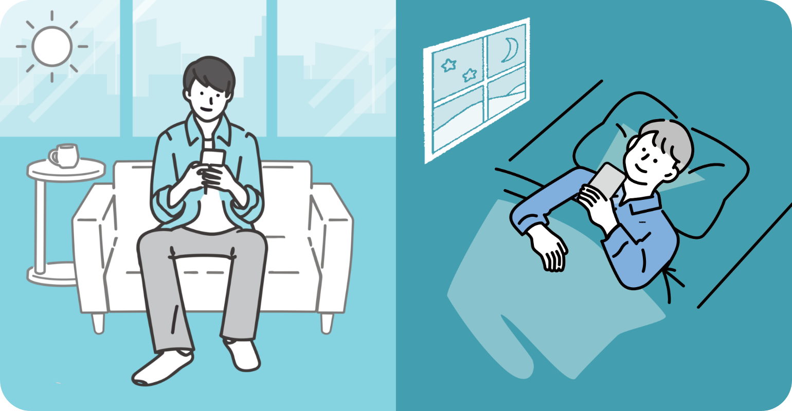 24時間いつでもOK！